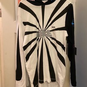 NWT Nike Logo Overprint Hooded Longsleeve